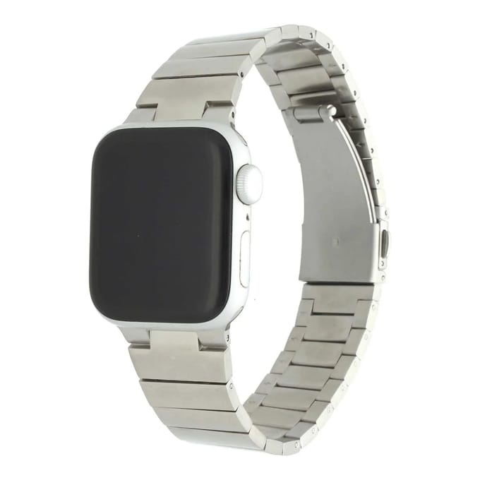 2+1 | Apple Watch Bandje Duron - Staal - Zilver