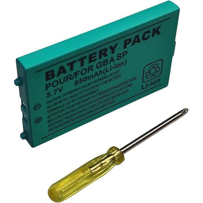 Dolphix Vervangende accu voor GameBoy Advance SP