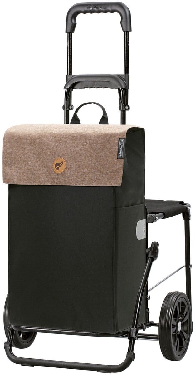 Andersen Shopper Komfort Shopper Hera Winkelwagen 57 cm - 45 L - sand