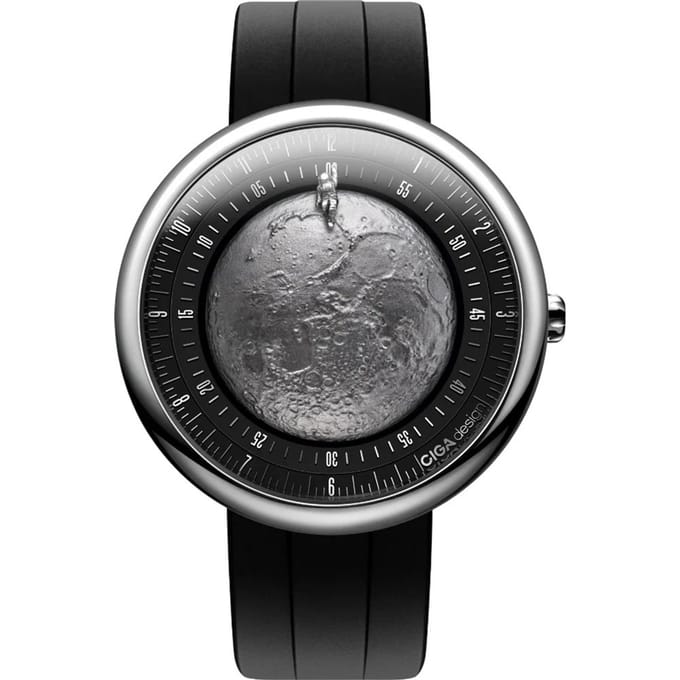Ciga Design - U055-TIGR-6B - Polshorloge - Heren - Automatisch - Series U Moonwalker