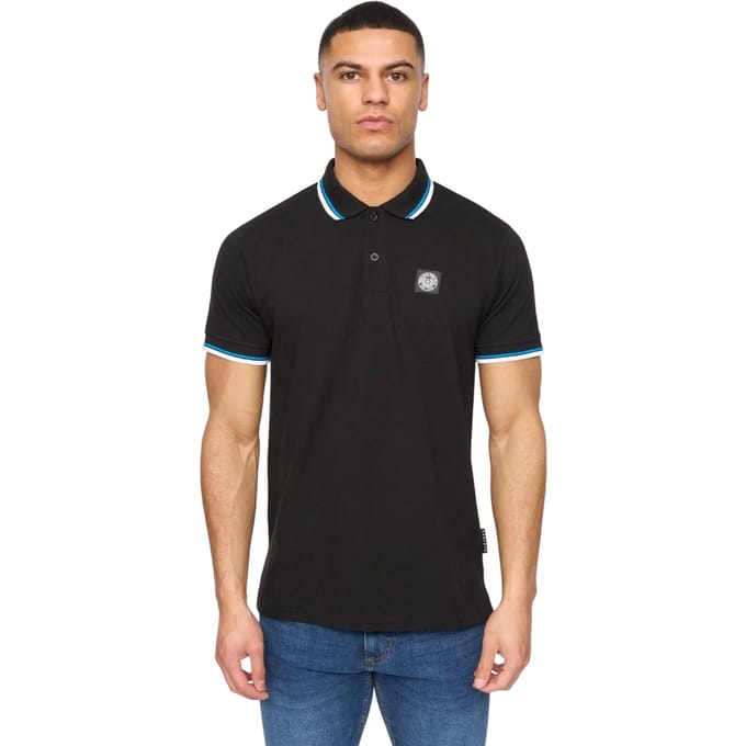 Henleys Heren Henalpha Poloshirt (Zwart)