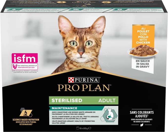 Purina Pro Plan Cat NutriSavour - Sterilised - 20 x 85 g