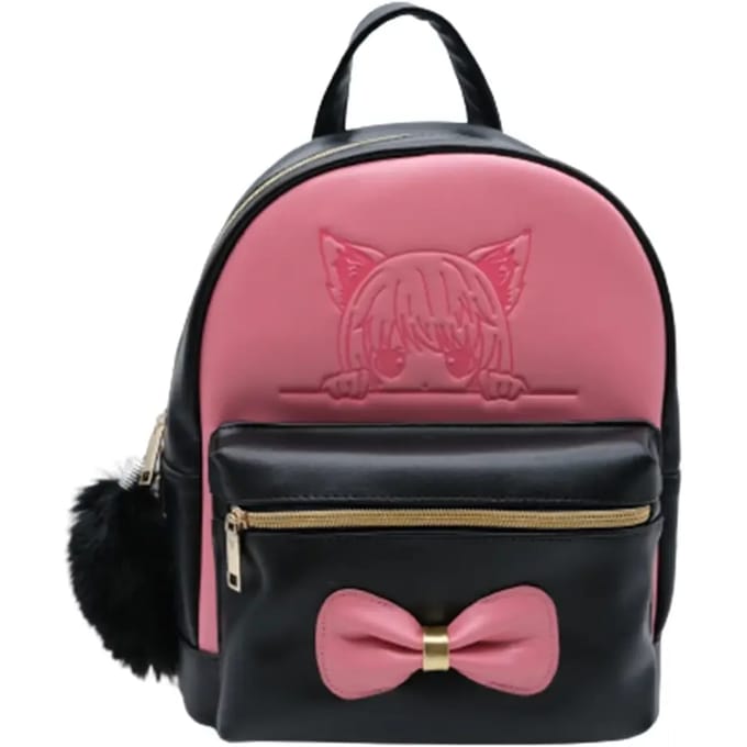 Kinderrugzak Nomadict Nekomimi Pink Butterfly