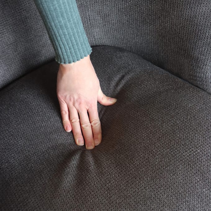 Loungebank HAYRIVER stof grijs hjh LIVING