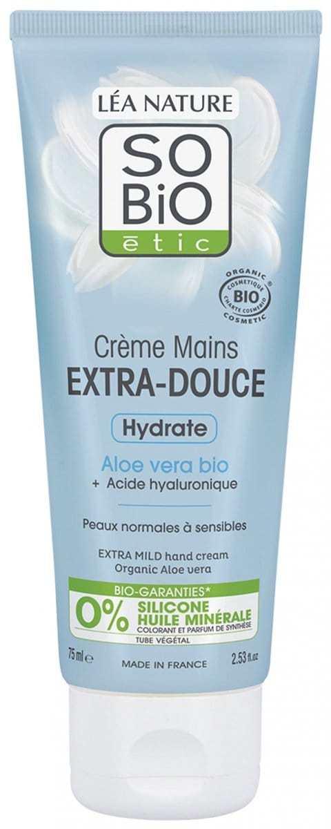 SO’BiO étic Handcreme aloe vera 75 Milliliter