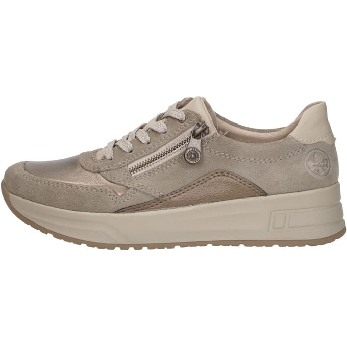 Rieker Sneakers - Dames - Beige - Maat:38
