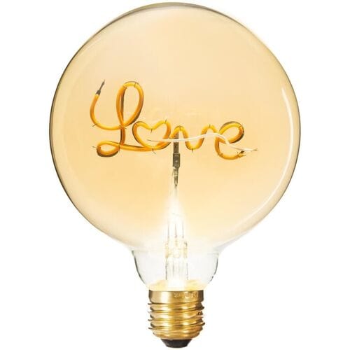 Atmosphera Sierlijke LED Lamp Liefde - G125, Amber