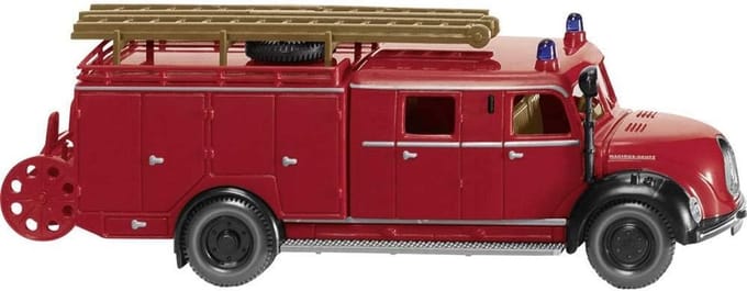 Schaalmodel Brandweerwagen LF 16 H0 | Gedetailleerd Modelvoertuig