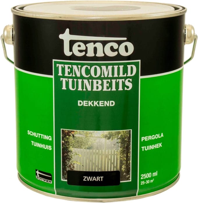 Tenco Buitenbeits Tencomild - Zwart - Zijdeglans 2.5l