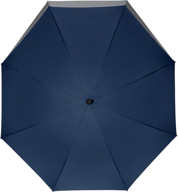 doppler Paraplu Fiber Long Automatic Move Navy / Grey Blauw Grijs