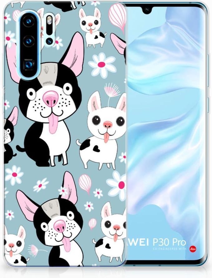 Huawei P30 Pro TPU Hoesje Hondjes