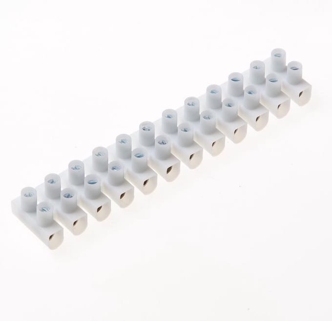 Kroonstrip 12 polig pvc 10mm²