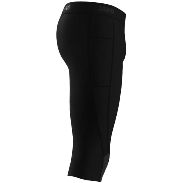 Jako Power Capri Tight Kinderen - Zwart | Maat: 164