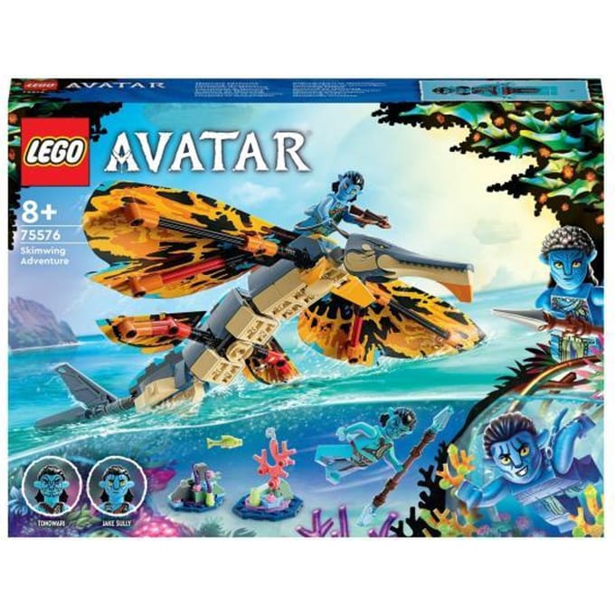 LEGO 75576 Avatar Skimwing avontuur, The Way of Water Set met Jake Sully Poppetje
