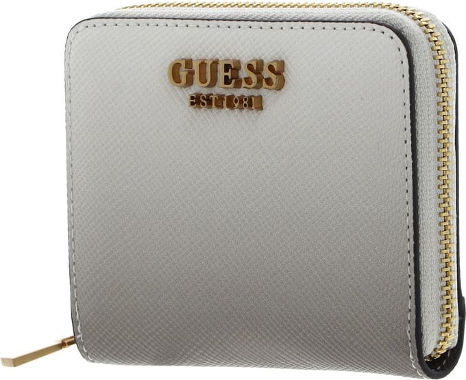 GUESS Portemonnee Lossie SLG Zip Around Wallet Grey Grijs