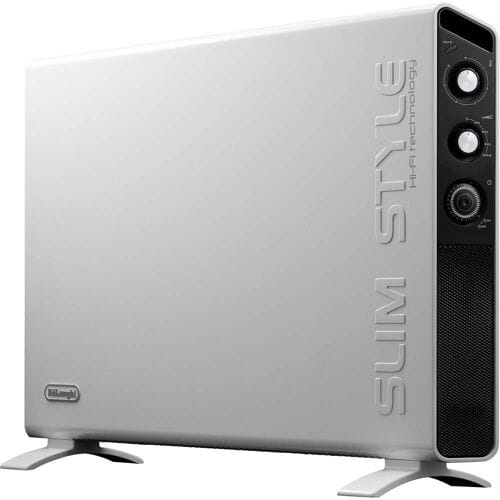 DeLonghi HCX3220FTS Convector 60 m³ 2000 W, 1200 W, 800 W Wit, Zwart