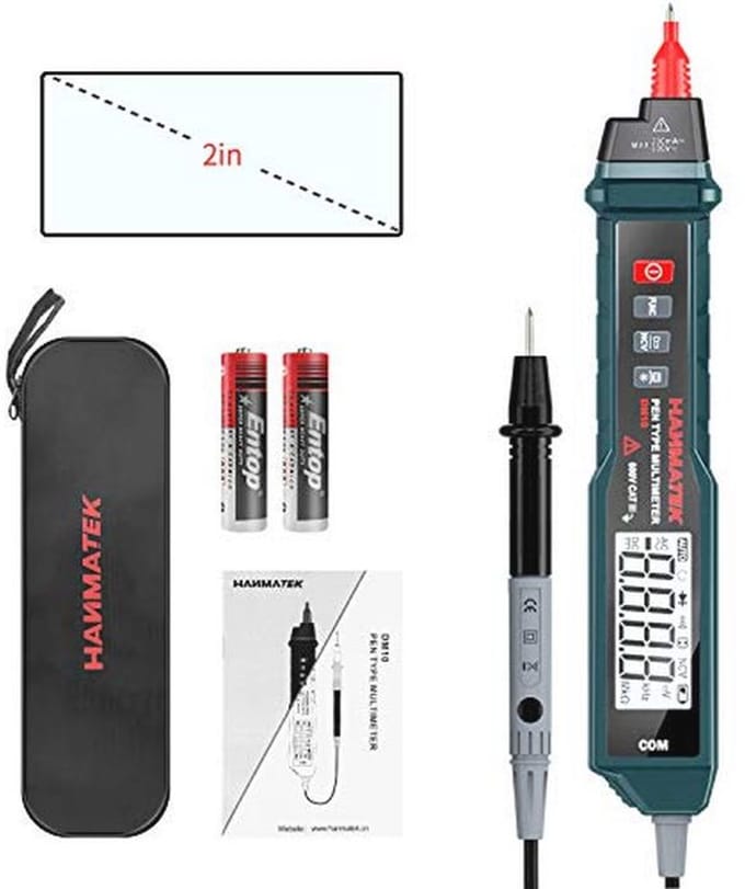 Digitale Multimeter met Auto Range en True RMS - Geavanceerde Spanningstester voor AC/DC Volt