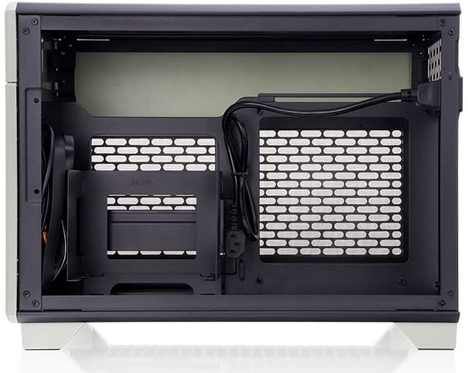 Thermaltake TR100 - Case - Minitower - Green