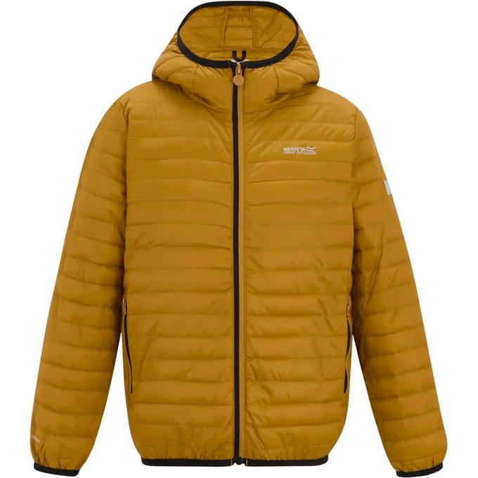 Kinderjas met capuchon en gewatteerde look (Hillpack)