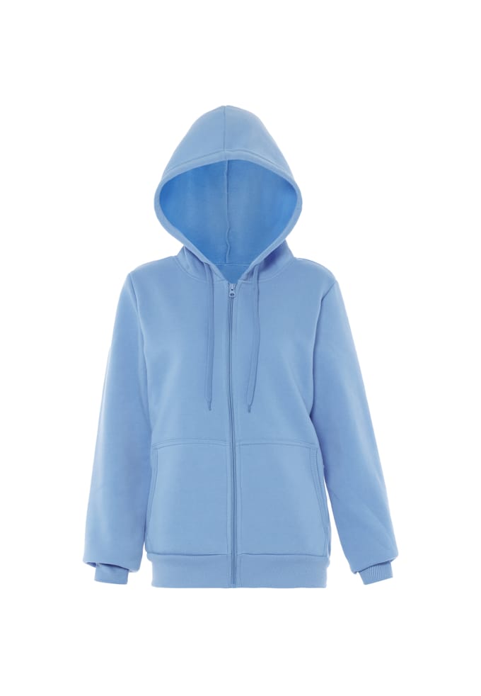 Mymo Jas met capuchon Dames Zacht blauw