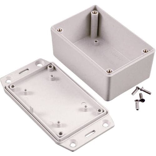 Hammond Electronics 1591XXDFLBK Universele behuizing 152 x 82 x 51 ABS Zwart 1 stuk(s)
