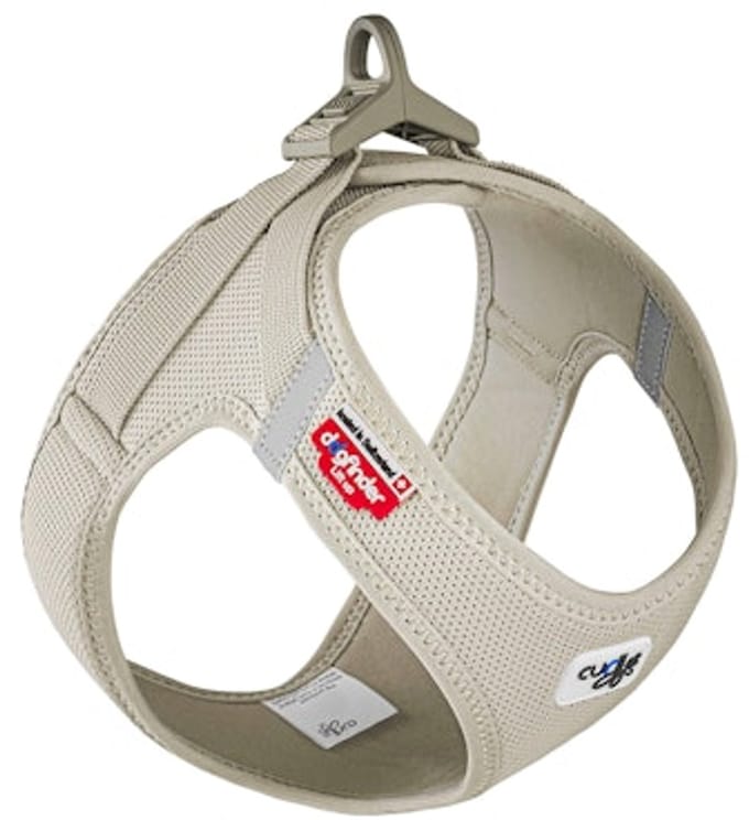 Curli Vest Harness Clasp Air-Mesh - Beige - M