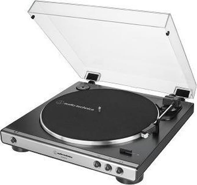 Audio-Technica AT-LP60XUSB - Volledig automatisch - Riemaandrijving - USB - Platenspeler Grijs