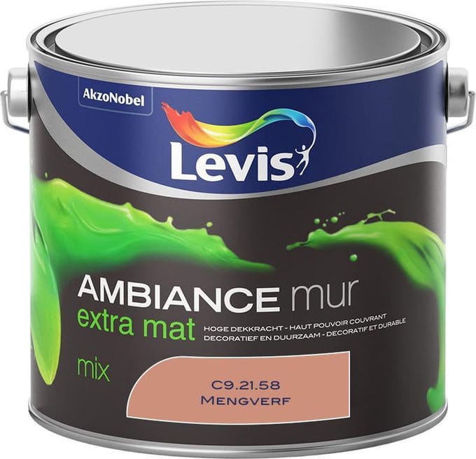Levis - Ambiance Mur Extra Mat Mix - Play Two - Mengverf - 2,5 L