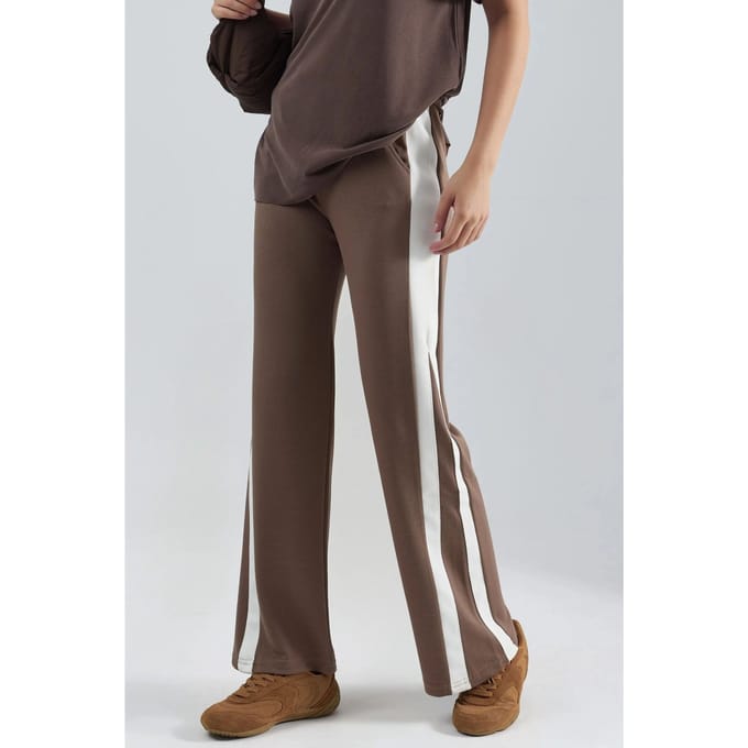 Modal Touch Contrast Detail Broek
