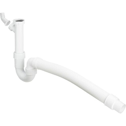 Viega tube odor trap with flexible drain pipe 101633