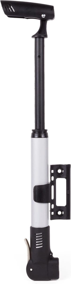 Benson Compacte fietspomp - universele steun - lichtgewicht - grijs/zwart