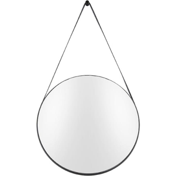 Present Time Spiegel Balanced - Zwart - Ø47cm - Modern