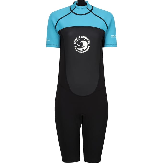 Regatta Dames/Dames Kort Wetsuit (Tahoe Blauw/Zwart)