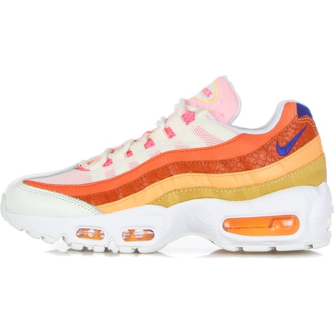 Wmns Air Max 95 Campfire Oranje/racer Blauw/sail Lage damesschoen