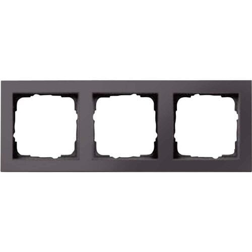 GIRA 0213 23 Frame 3-voudig E2, Standaard 55 Antraciet 1 stuk(s)