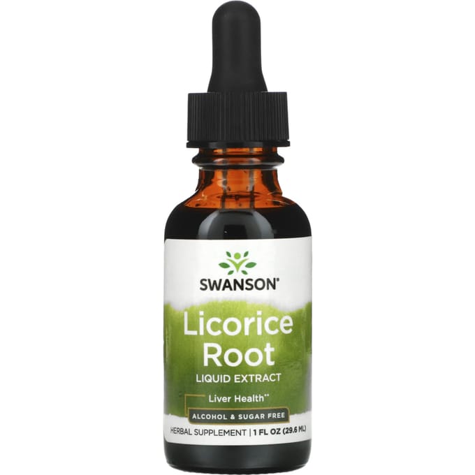 Zoethoutwortel Vloeibaar Extract, 29,6 ml (1 fl oz) (2.000 mg per portie)