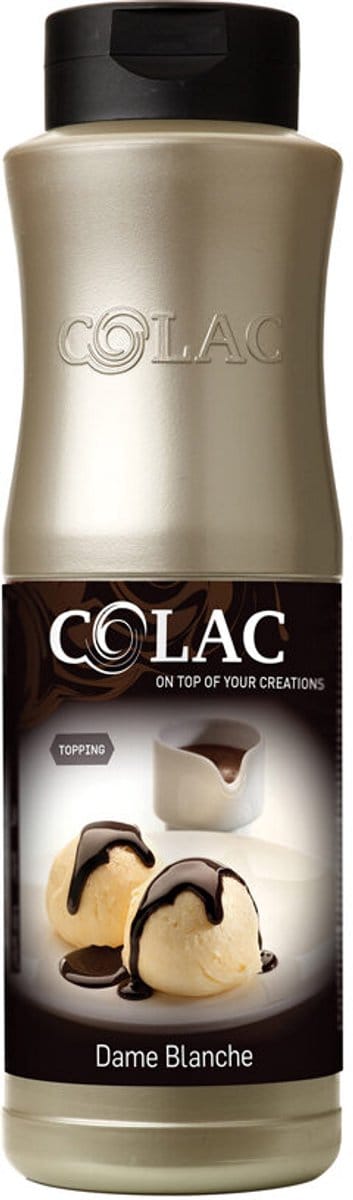 Colac -Topping chocolade (Dame Blanche) 1 KG