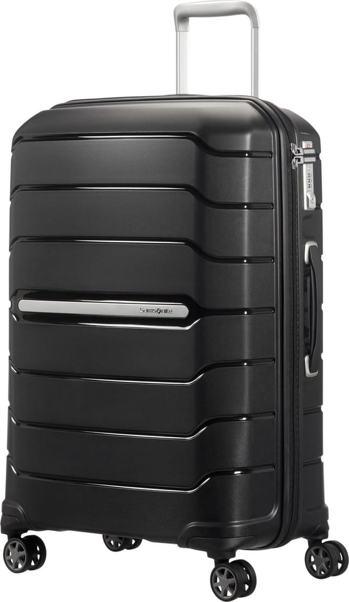 Samsonite Koffer - Flux Spinner 68/25 Uitbreidbaar (Medium) Black