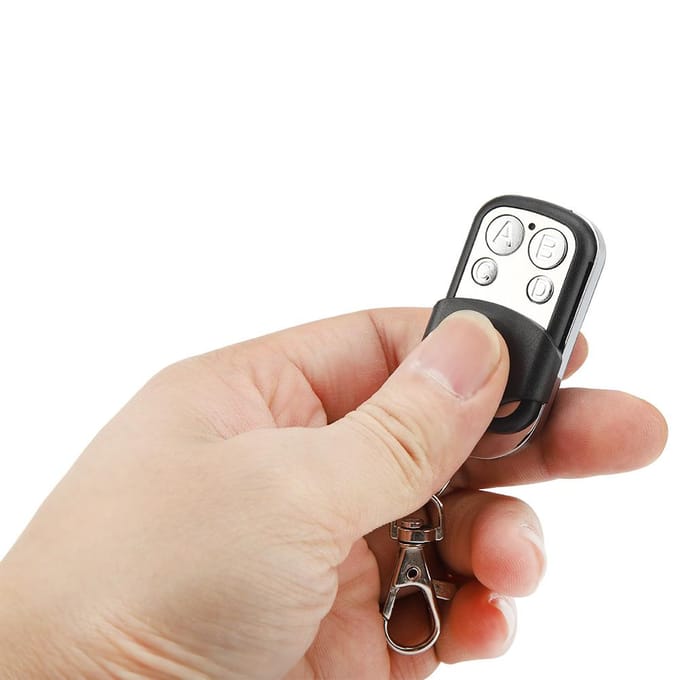 Interrupteur tactile intelligent à panneau de verre trempé unidirectionnel avec télécommande sans fil  (blanc) blanc