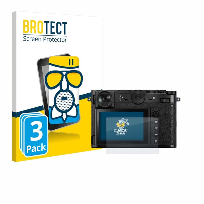 BROTECT - Screenprotector voor Fujifilm GFX 100RF - Folie Beschermfolie Beschermglas matte 3 Stuks