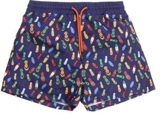 Zwemshort jongen blauw 98