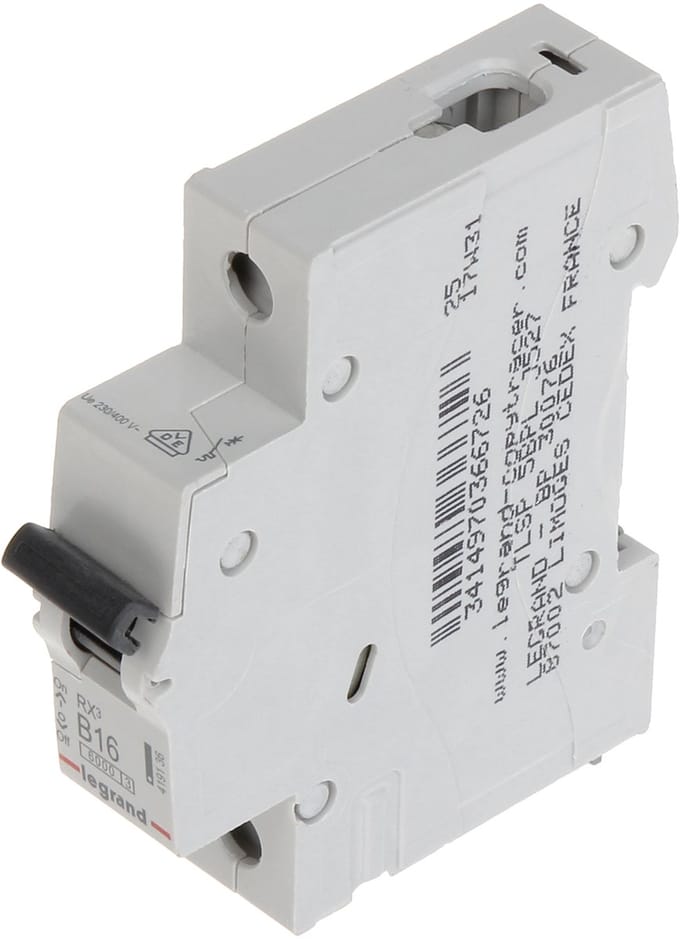 Legrand - Stroomverdeler - 16A - Type B - 1-Pole