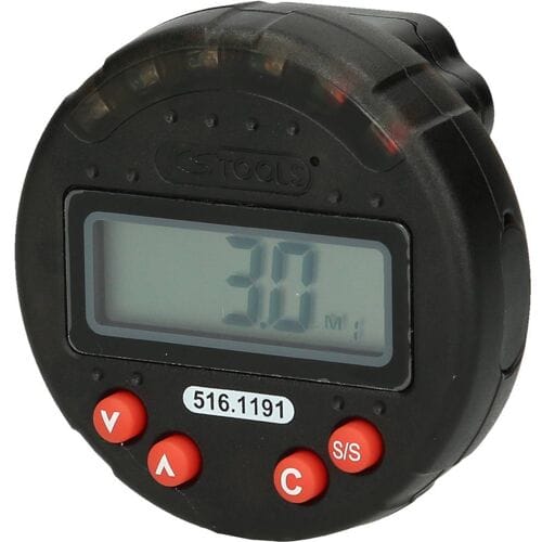 KS Tools 516.1191 Digitale draaihoekmeter met magneet, Ø 55,0 mm