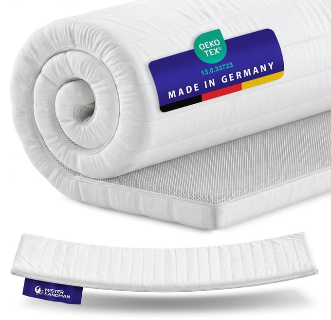 Topper - 140x200 - koudschuim - bed topper - 5 cm hoog - Gemiddeld