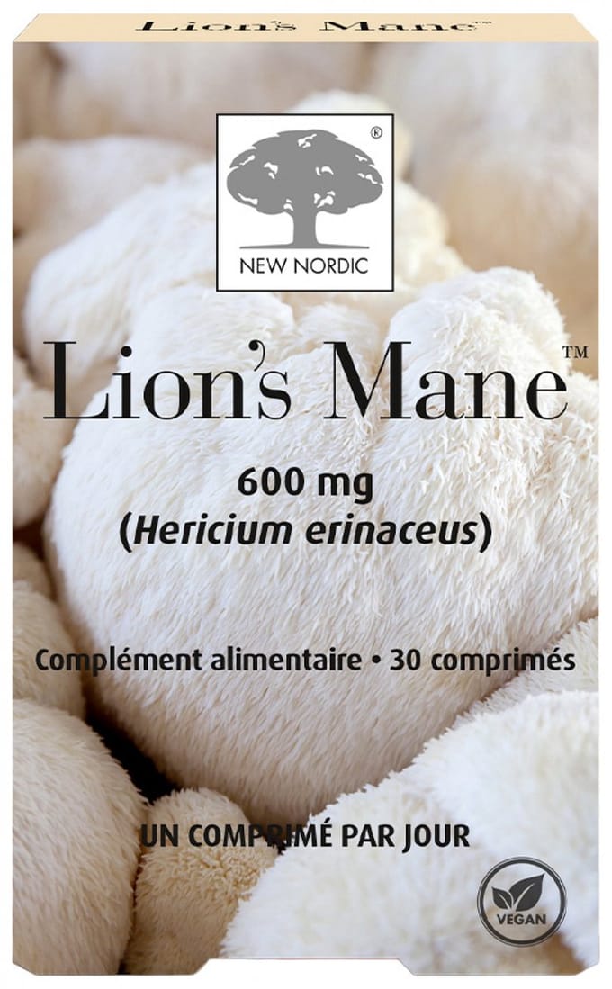 New Nordic Lion's Mane 600 mg 30 tabletten