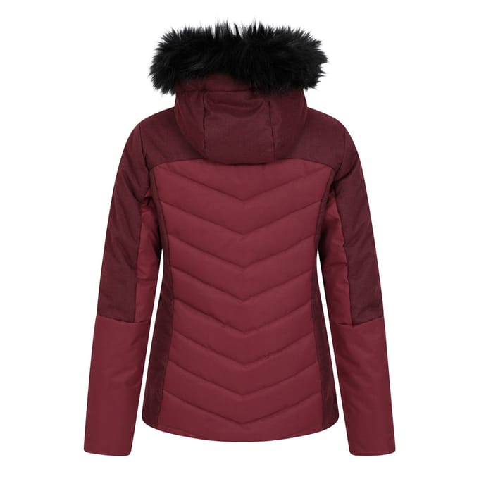 Mountain Warehouse Dames/Dames Pyrenees II gewatteerde ski-jas (Bes)