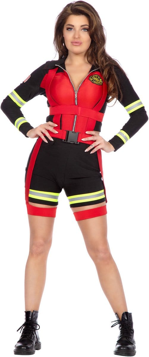 Sexy Brandweer Outfit Dames - Maat 42