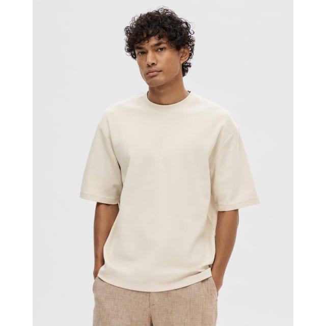 Relaxed fit T-shirt met ronde hals, model 'OSCAR'