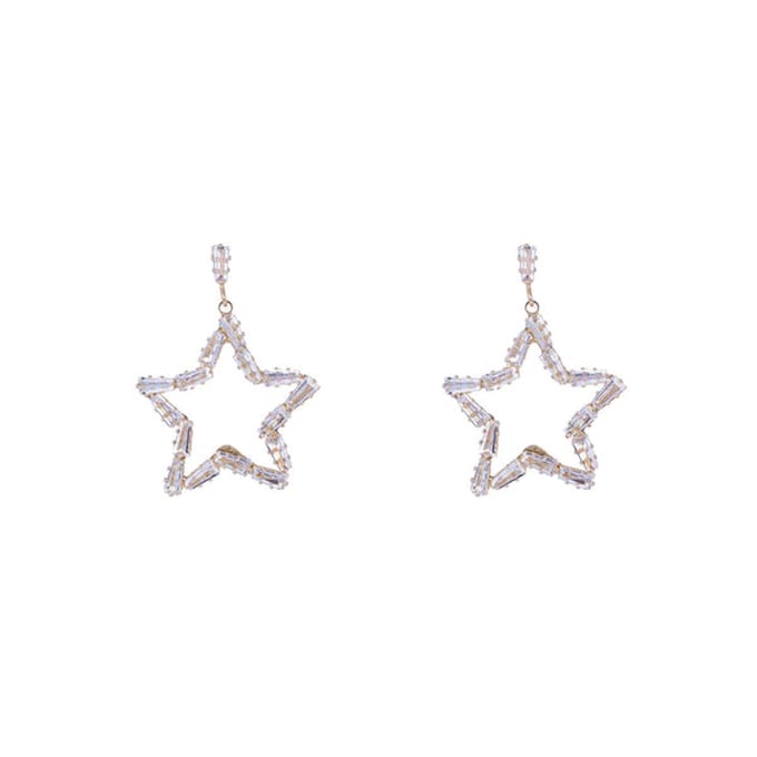 Go Dutch Label Oorknoppen sparkle star Goud