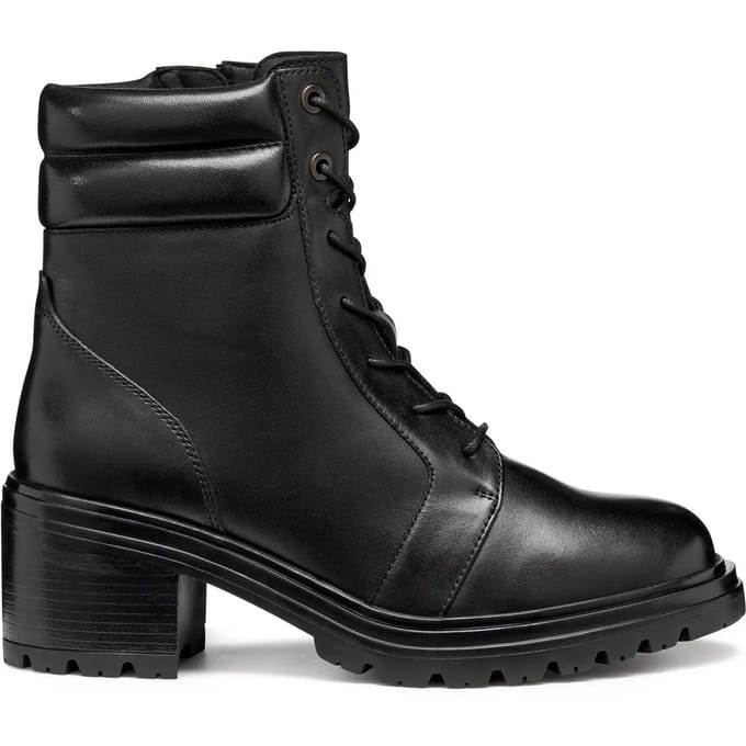 Geox Damiana Booties Met Hak Zwart EU 37 Vrouw